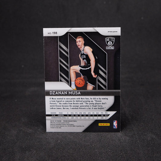 2018-19 Dzanan Musa Prizm - #198 Red Wave Prizm