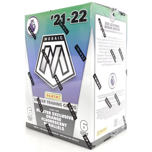 2021/22 Panini Mosaic EPL Premier League Soccer Sealed Blaster Box