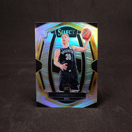 2018-19 Dzanan Musa Select Premier Level Silver Prizm Rookie Card