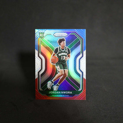 2020-21 Jordan Nwora Rookie 4 Card RC Lot - Prizm, Donruss Optic, Obsidian