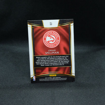 2018-19 Omari Spellman Select #99 Tri Color Prizm Rookie Card Lot