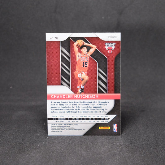 2018-19 Panini Prizm - Ruby Wave #70 Chandler Hutchison Rookie