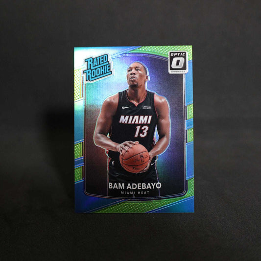 2017-18 Panini Donruss Optic Bam Adebayo Rated Rookie Lime Prizm /175