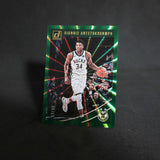 2018-19 Giannis Antetokounmpo Donruss #85 Green Laser /99