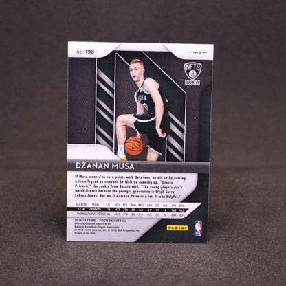 2018-19 Dzanan Musa - Prizm #198 Hyper Prizm Rookie
