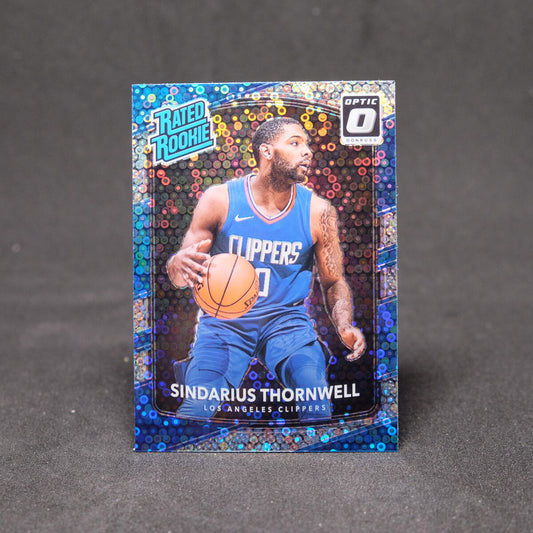 2017-18 Panini Donruss Optic Silver Fast Break Prizm Rated Rookie Sindarius T...