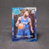 2017-18 Panini Donruss Optic Silver Fast Break Prizm Rated Rookie Sindarius T...