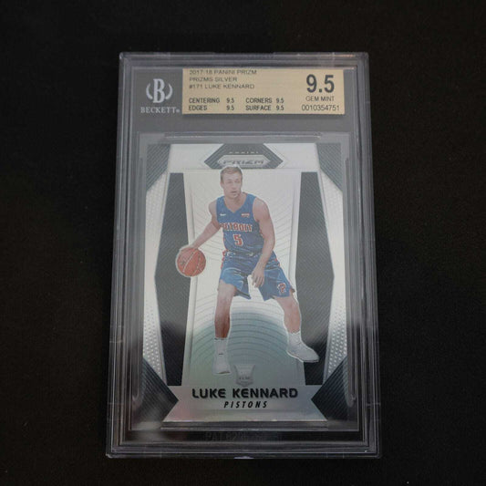 2017-18 Luke Kennard Prizm - #171 Silver Prizm Rookie RC BGS 9.5