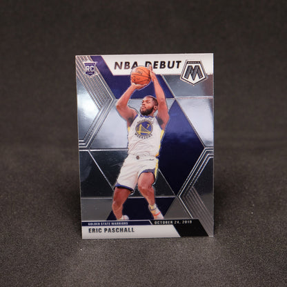 Eric Paschall 2019-20 Mosaic NBA Debut Rookie Card