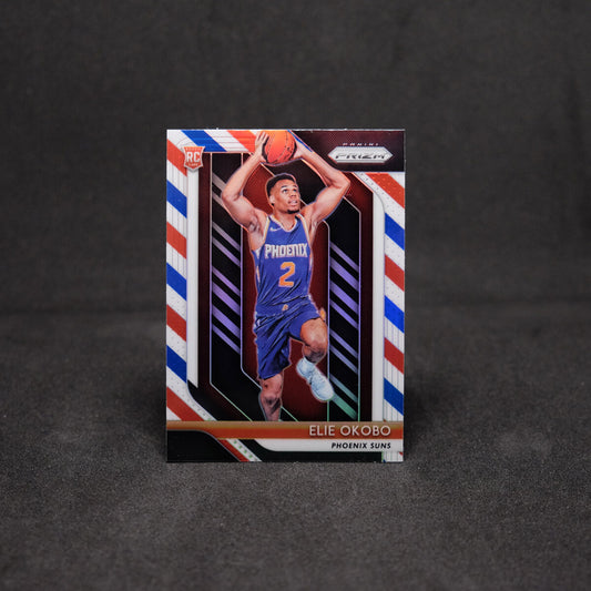 2018-19 Elie Okobo Prizm - #299 Red White Blue Prizm Rookie Card