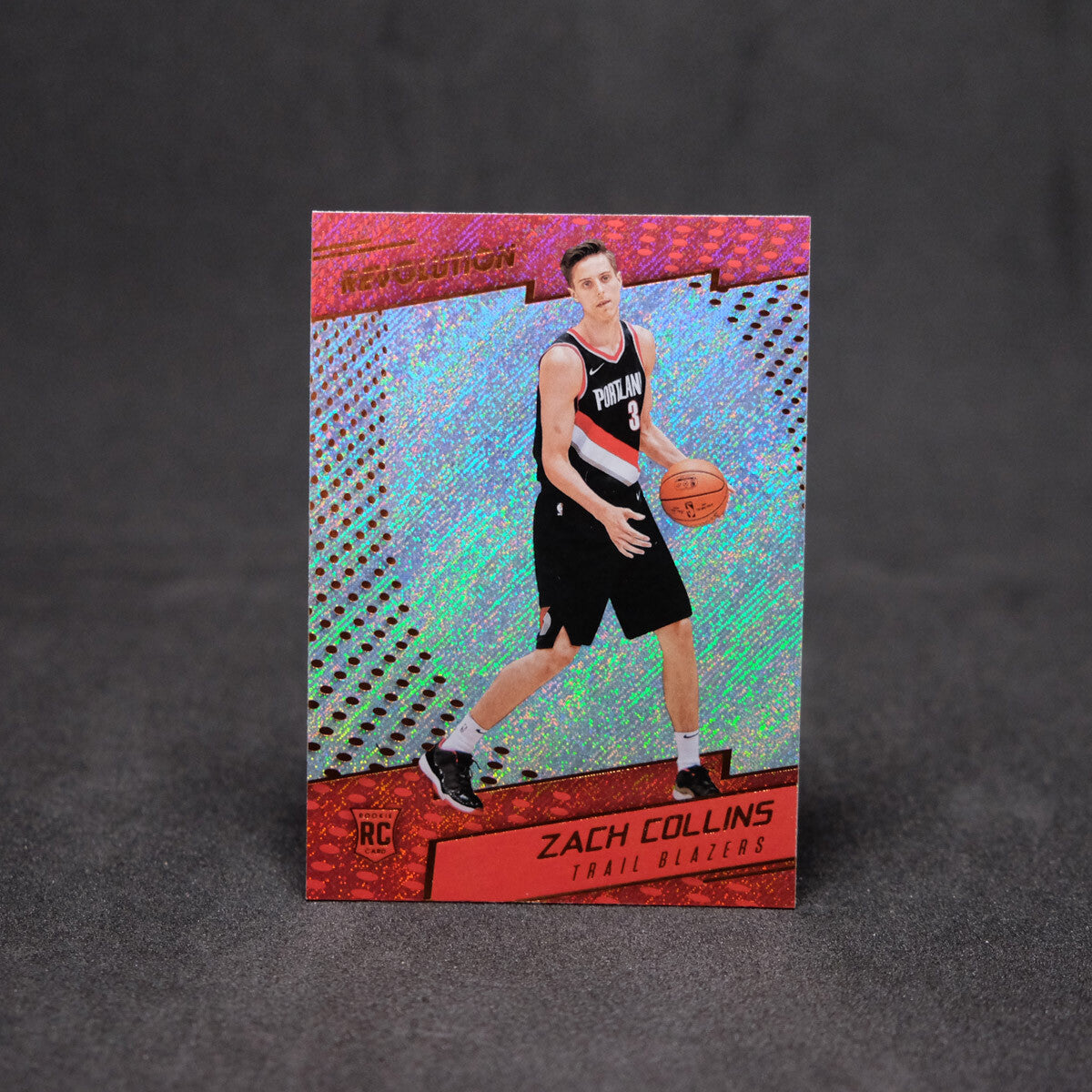 2017-18 Zach Collins Revolution Rookie Card