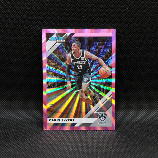 2019-20 Panini Donruss Caris LeVert #22 Pink Laser /50