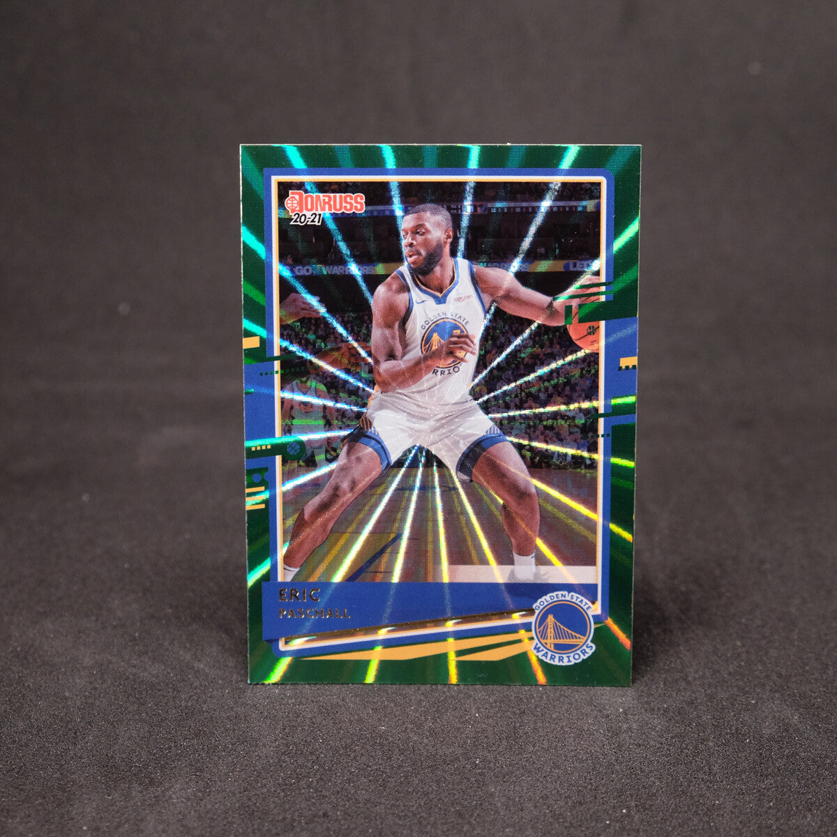 Eric Paschall 2020-21 Donruss - Green Laser