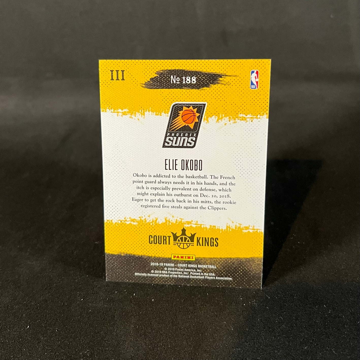 2018-19 Elie Okobo Court Kings Rookies III RC