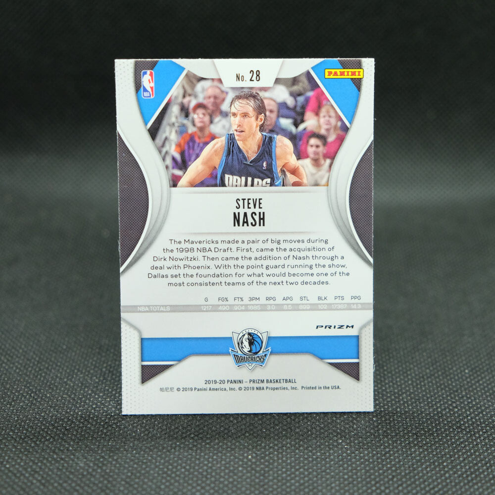 2019-20 Steve Nash Prizm NBA Red White Blue Prizm