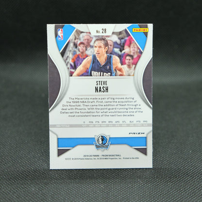 2019-20 Steve Nash Prizm NBA Red White Blue Prizm