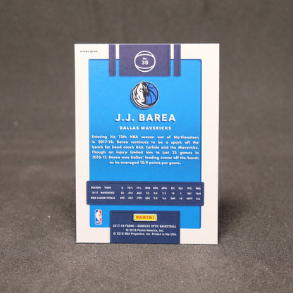 2017-18 Panini Donruss Optic Silver Fast Break Prizm J. J. Barea
