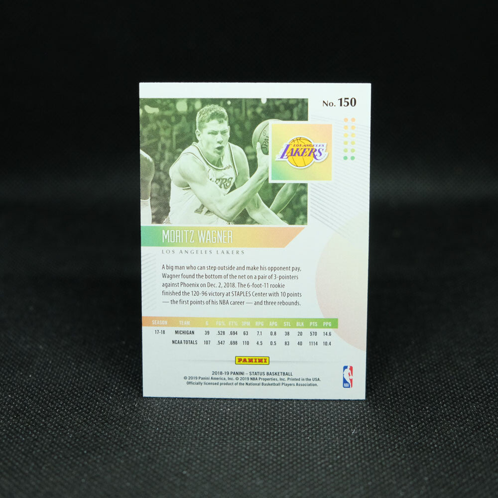 2018-19 Moritz Wagner Status Rookie Card Lot - 2 Cards