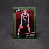 2017-18 Zach Collins Prestige Green Etch Rookie Card