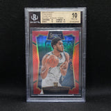 2015-16 Karl-Anthony Towns Select #16 Red Prizm /149 BGS 10 Pristine