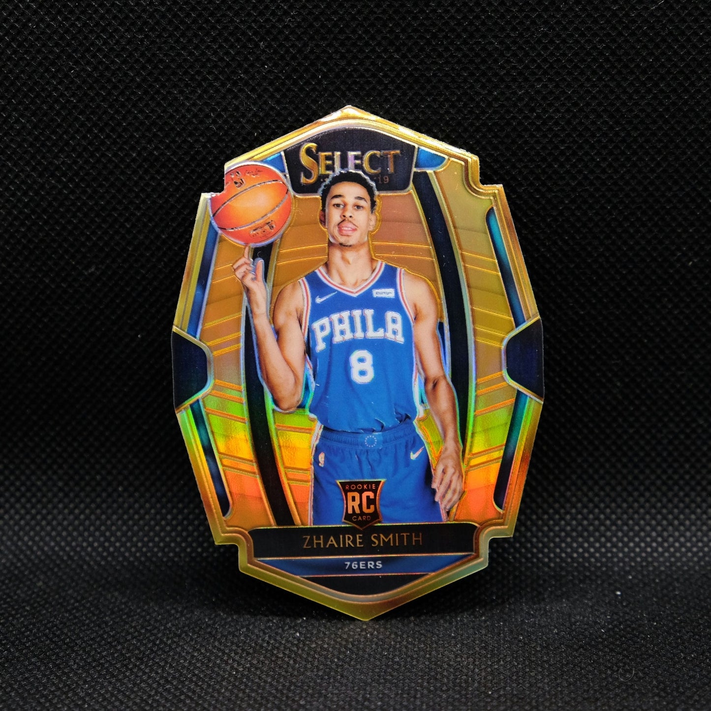 2018-19 Panini Select Zhaire Smith Premier Level Die Cut Rookie Card Orange P...