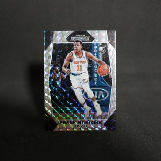 2017-18 Panini Prizm Mosaic Frank Ntilikina #51 Silver Mosaic Prizm Rookie Card