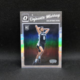 2016-17 Panini Donruss Optic Dejounte Murray Holo Silver Prizm Rookie Card