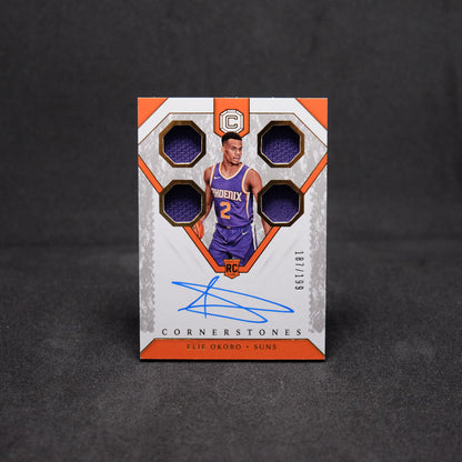 2018-19 Elie Okobo Cornerstones Rookie Patch Auto /199