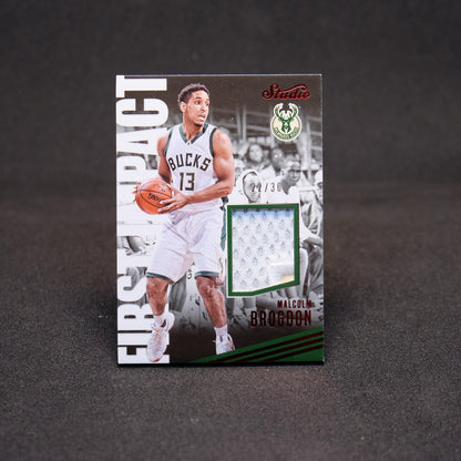 2016-17 Malcolm Brogdon - Studio First Impact Rookie Patch Red /30