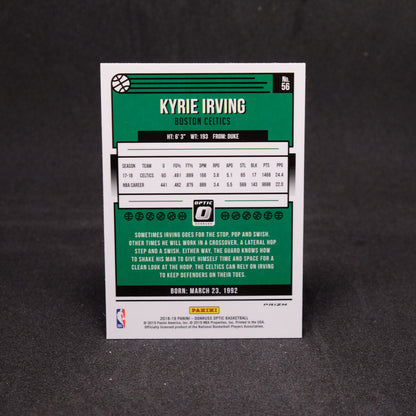 Kyrie Irving 2018-19 Donruss Optic Holo Prizm