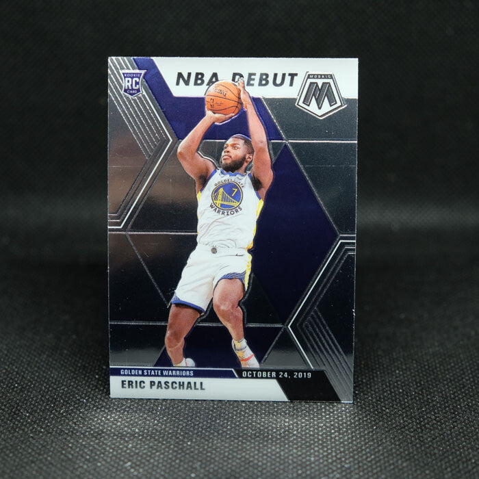 2019-20 Mosaic Eric Paschall NBA Debut Rookie Card