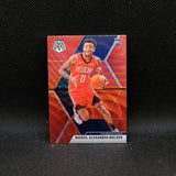 2019-20 Panini Mosaic Nickeil Alexander-Walker #205 Red Wave Prizm Rookie