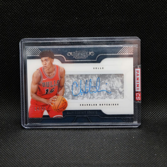 2018-19 Dominion Chandler Hutchison Main Exhibit Rookie /49