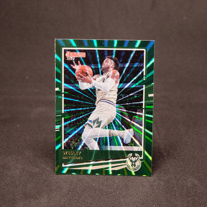 Wesley Matthews 2020-21 Donruss - Green Laser