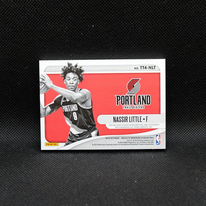 2019-20 Panini Absolute Nassir Little Tools Of The Trade Rookie Patch Auto 10/10