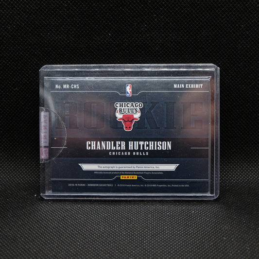 2018-19 Dominion Chandler Hutchison Main Exhibit Rookie /49