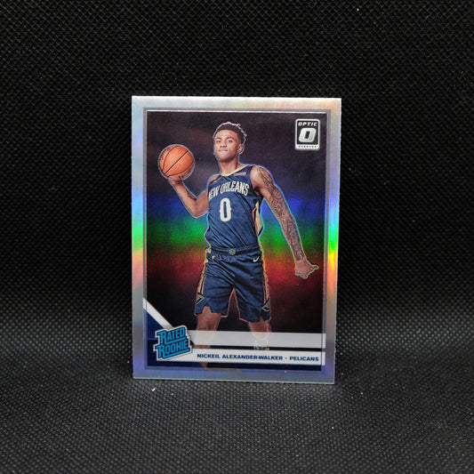 2019-20 Panini Donruss Optic Nickeil Alexander-Walker Rated Rookie Silver Hol...