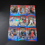 2019-20 Prizm Red White Blue Prizm Card Lot #2 - 9 Cards