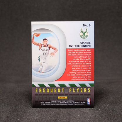 Giannis Antetokounmpo 2020-21 Hoops Frequent Flyers