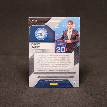 Dario Saric 2016-17 Prizm #2 Rookie Card