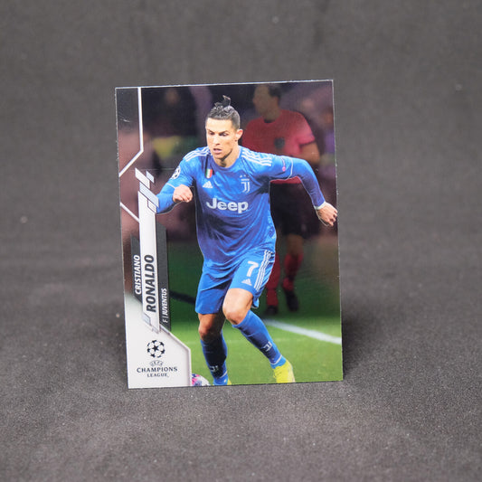 2019-20 Topps Chrome UEFA Champions League #100 Cristiano Ronaldo