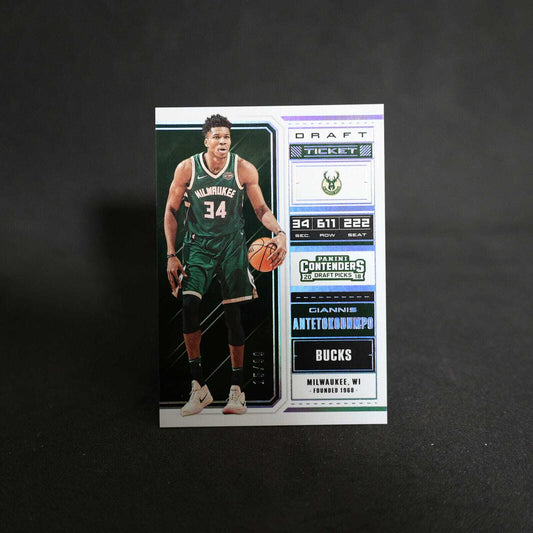 2018 Giannis Antetokounmpo Contenders Draft Picks Draft Ticket /99