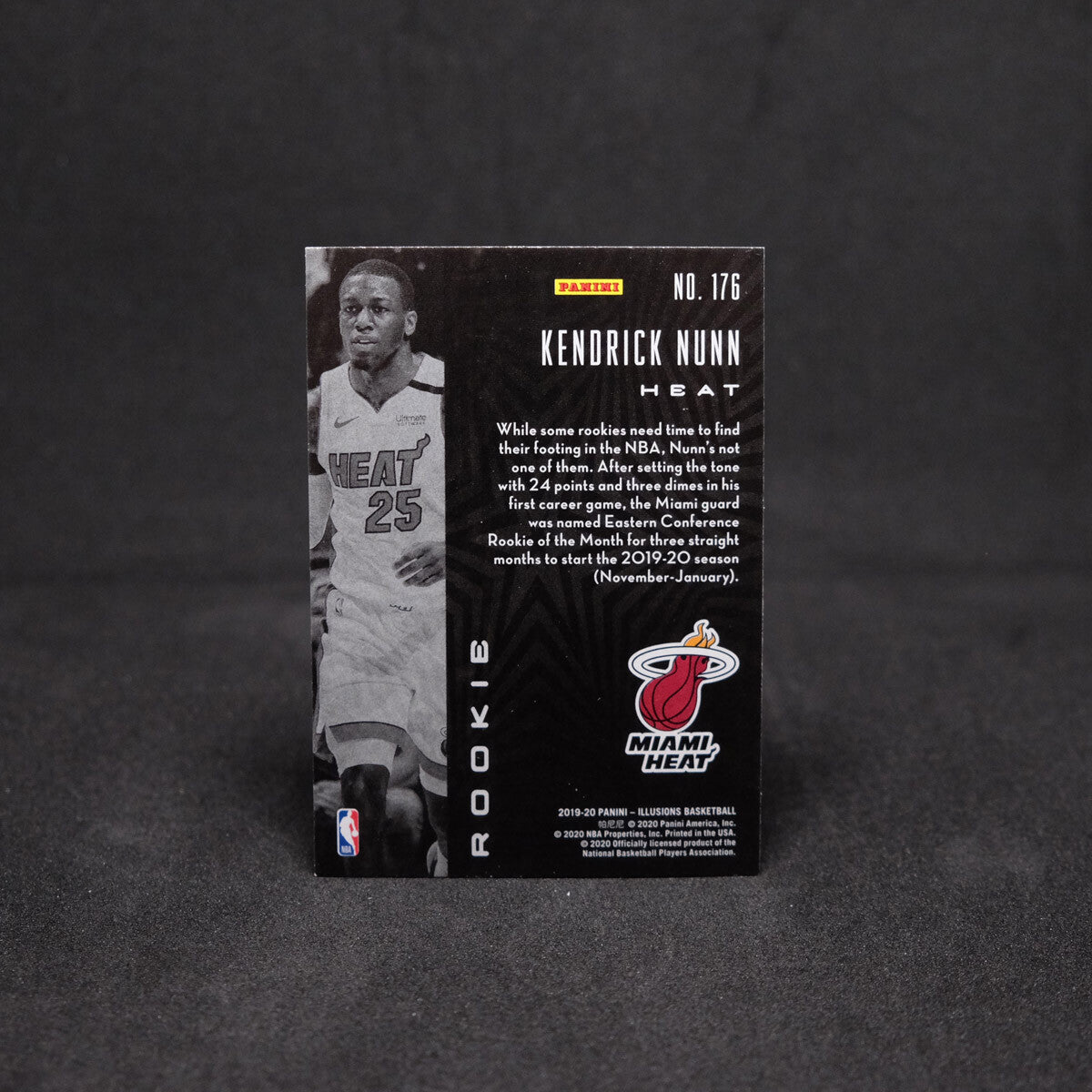 2019-20 Kendrick Nunn Rookie Card Lot - 4 Cards