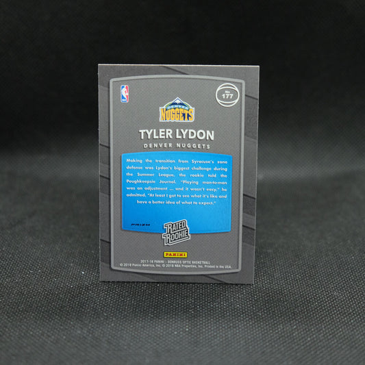 2017-18 Tylor Lydon Donruss Optic Rated Rookie Silver Holo