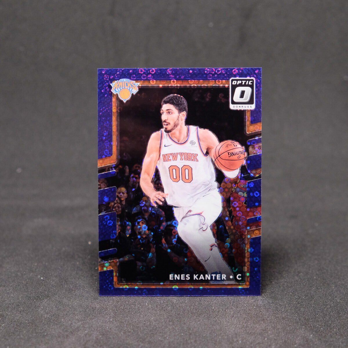 2017-18 Enes Kanter Donruss Optic Fast Break Purple Prizm /155