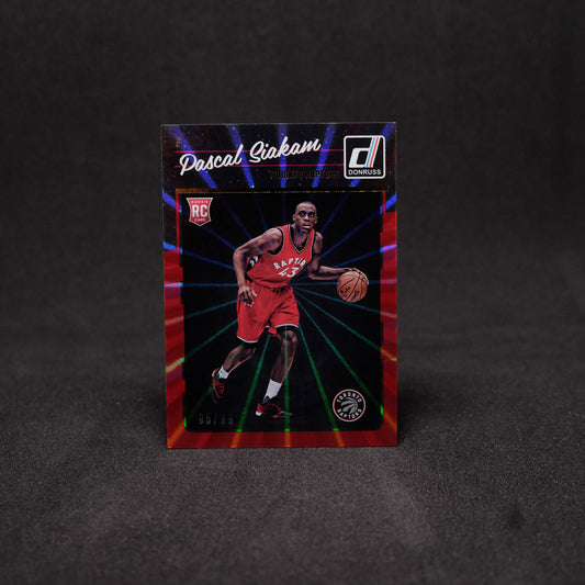 2016-17 Pascal Siakam Donruss Red Laser Rookie Card RC /99
