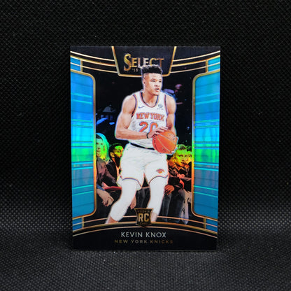 2018-19 Kevin Knox Select #85 Light Blue Prizm Rookie Card /299