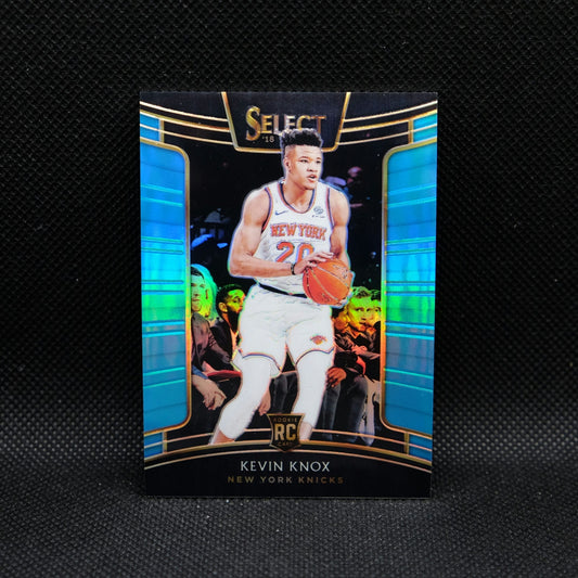 2018-19 Kevin Knox Select #85 Light Blue Prizm Rookie Card /299