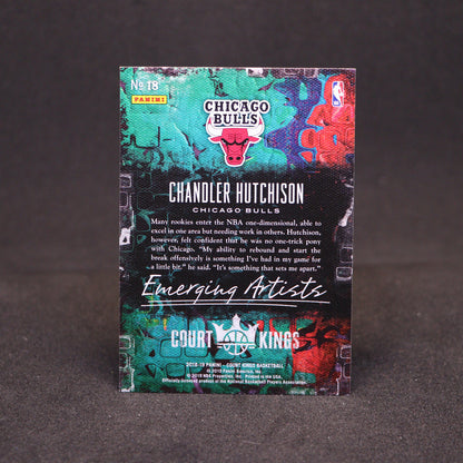 2018-19 Chandler Hutchison - Court Kings Emerging Artists Rookie Card