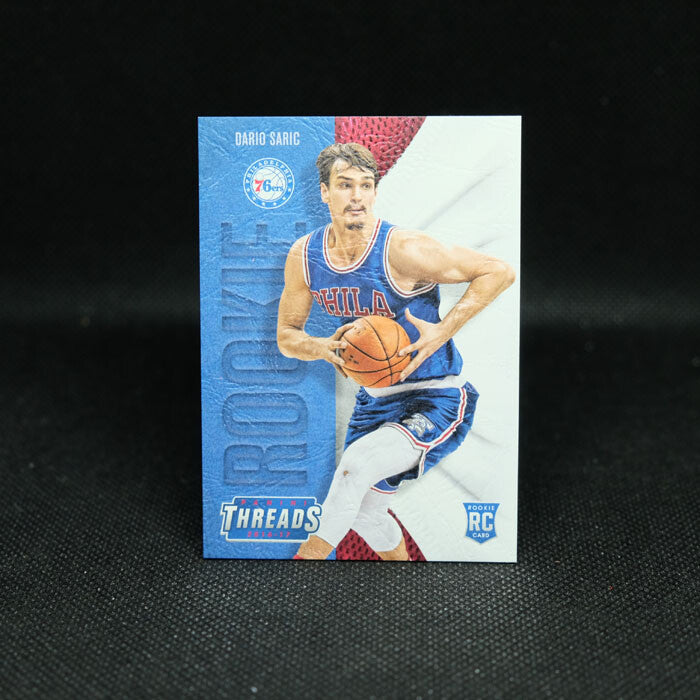 2016-17 Dario Saric Threads Leather Rookie Card